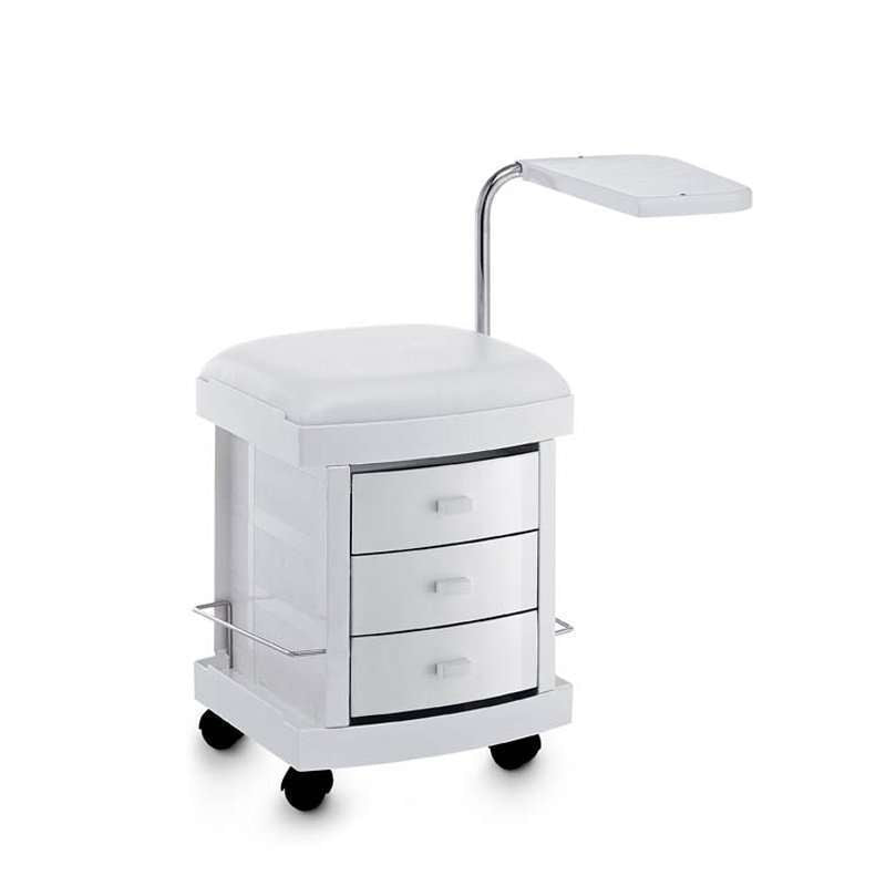Mani Master-E Manicure-Pedicure Stool Trolley on Wheels