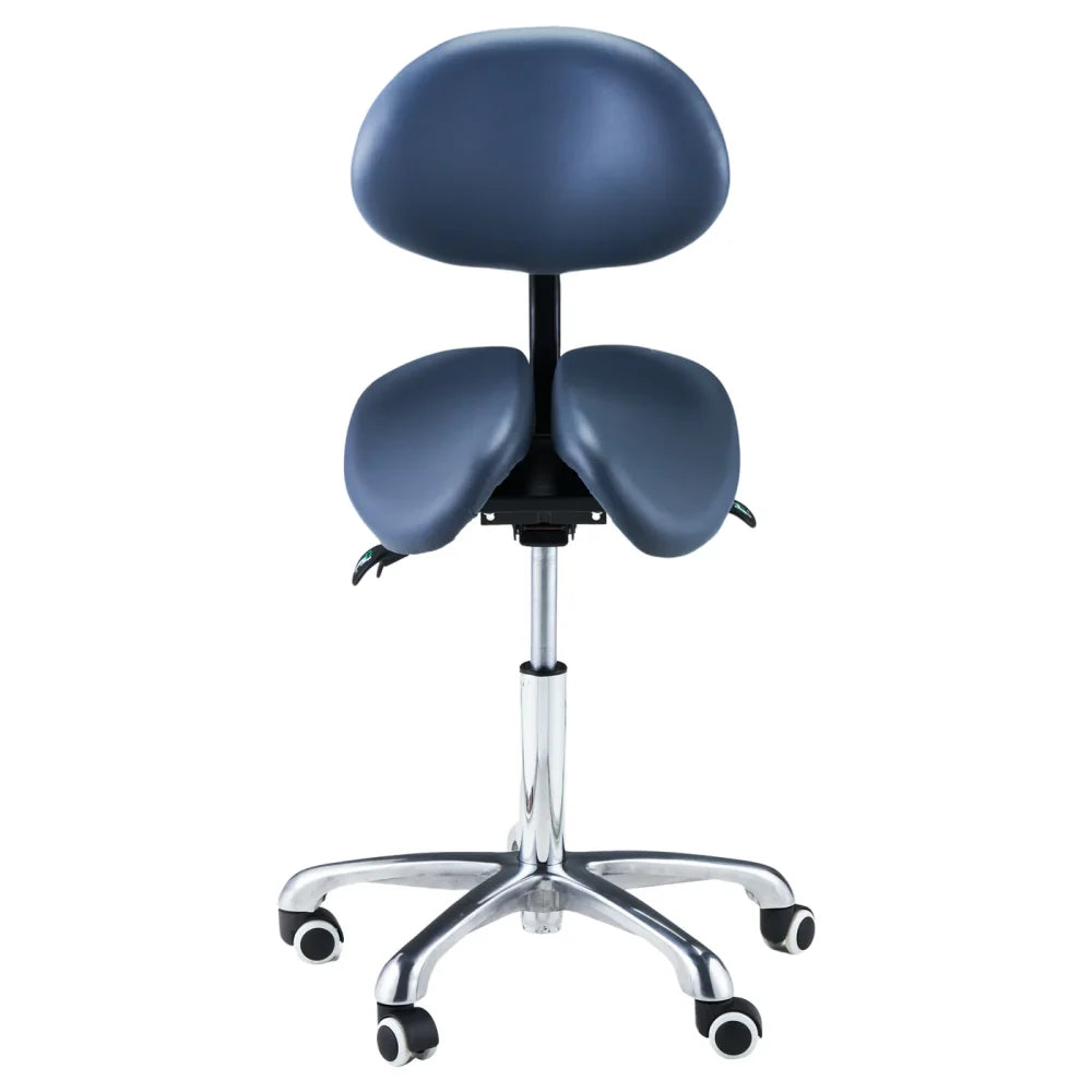 Master, Berkeley Ergonomic Swivel Split Seat Style Saddle Stool