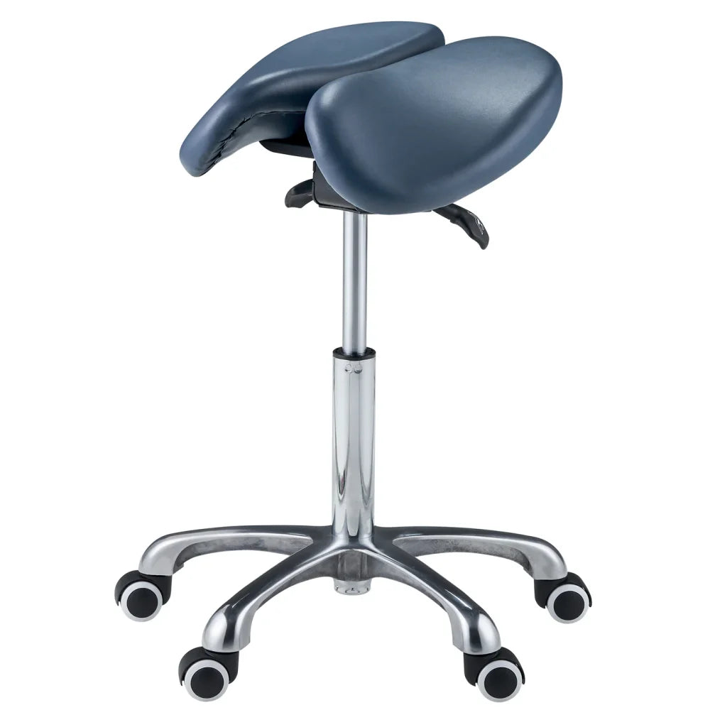 Master, Berkeley Ergonomic Swivel Split Seat Style Saddle Stool