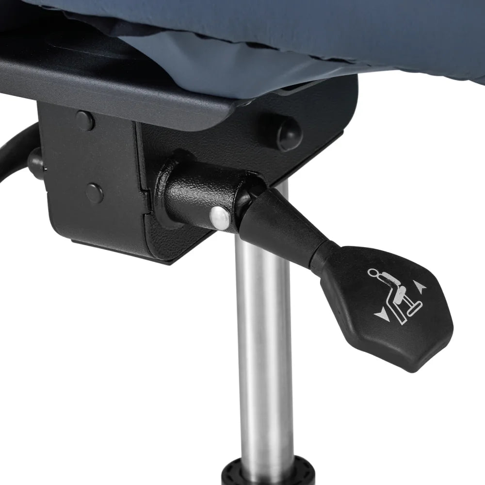 Master, Berkeley Ergonomic Swivel Split Seat Style Saddle Stool