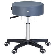 The Glider Adjustable Stool with Hair-free Casters