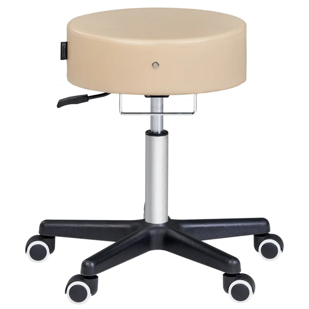 The Glider Adjustable Stool with Hair-free Casters