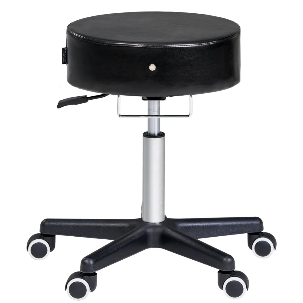 The Glider Adjustable Stool with Hair-free Casters
