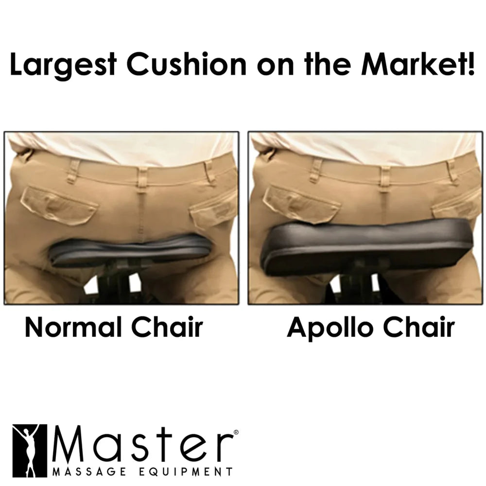 The Glider Adjustable Stool with Hair-free Casters