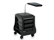 Mini Mani Manicure-Pedicure Stool Trolley on Wheels