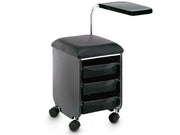 Petite Manicure Pedicure Stool Trolley on Wheels